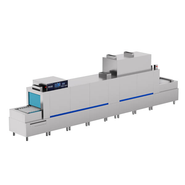 6.7米斜插式洗碗机/两洗两漂两烘干-80KW